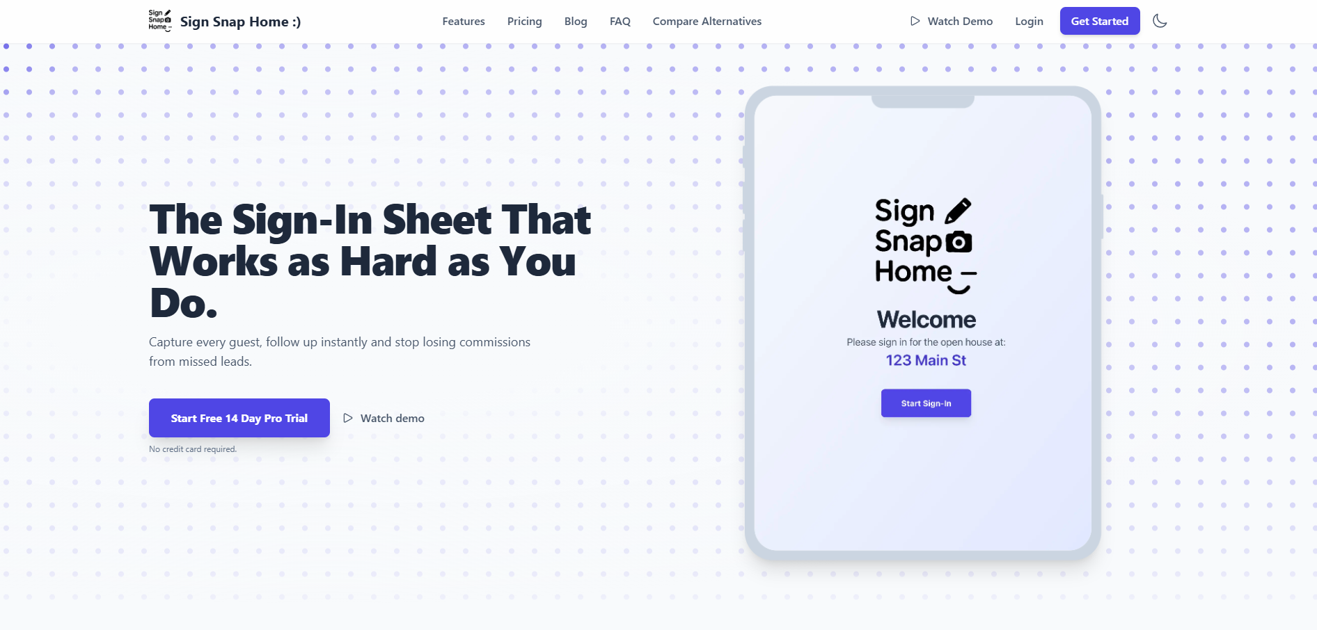 SignSnap Home